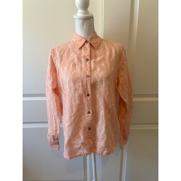 Patagonia Hemp Blend Women's Button Front Top - Picture 1 of 7